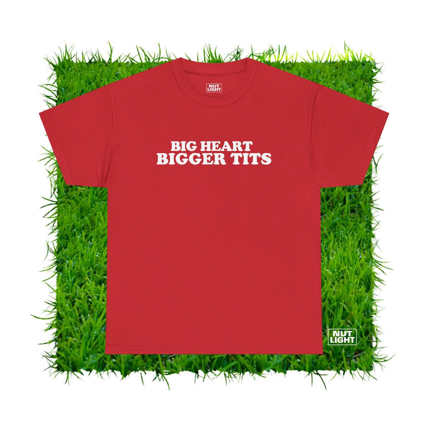 Big heart bigger tits | Tee