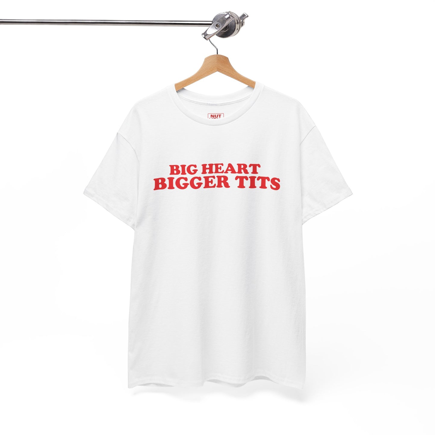 Big heart bigger tits | Tee